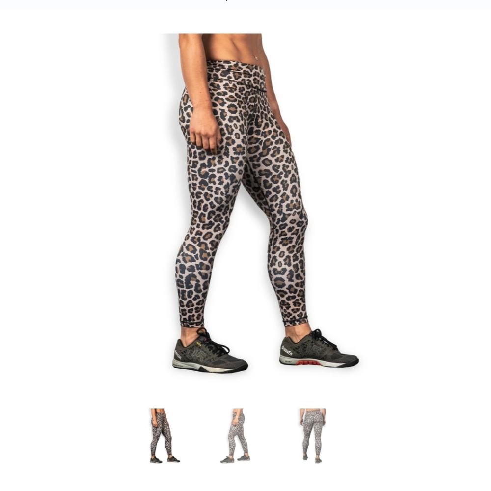 Barbell Cartel leopard leggings